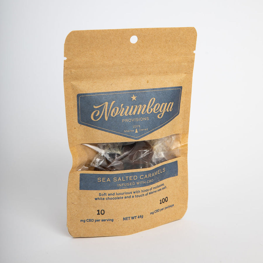 Sea Salted Caramels with Hemp
