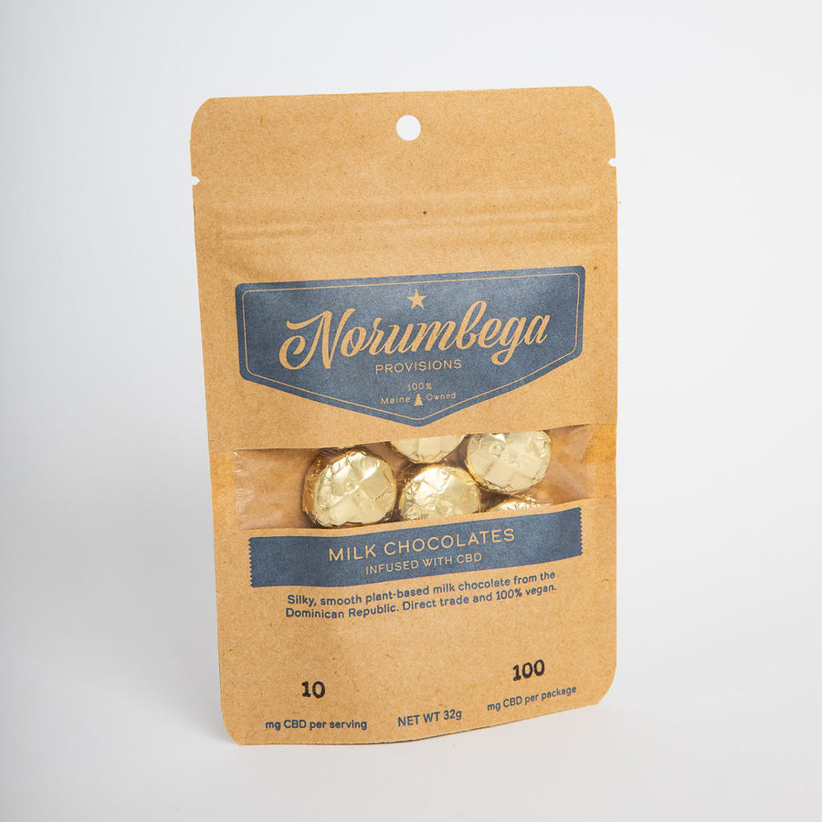 Vegan Milk Chocolates with CBD